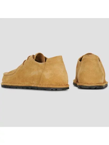 Topánky BIRKENSTOCK Utti Lace Suede Leather Regular cork brown hnedá