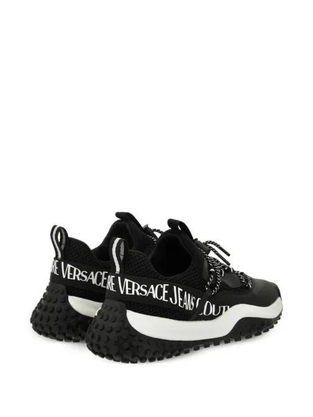 Sneakerși Versace Jeans Couture plasă negru