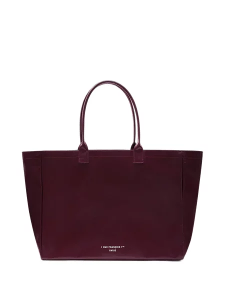 Geantă shopper Anine Bing din canvas roșu