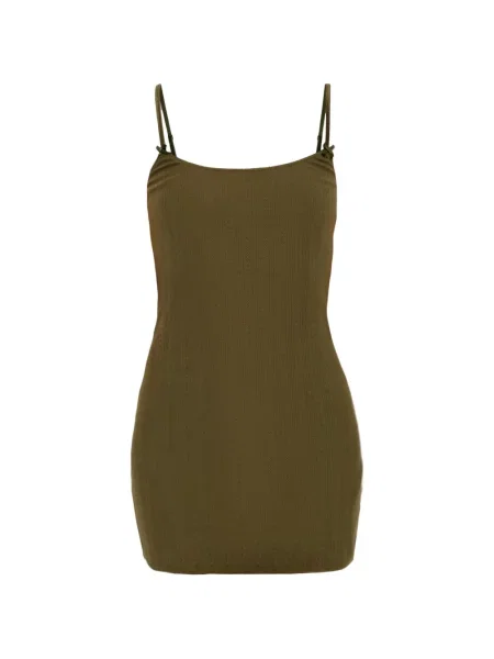 Šaty Mm6 Maison Margiela zelená
