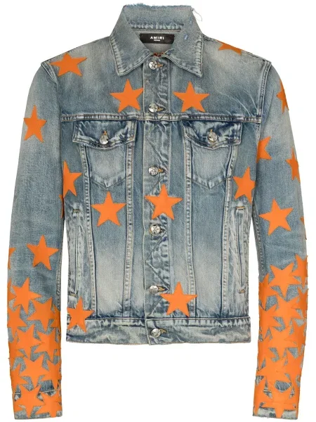 Geacă de blugi Amiri albastru