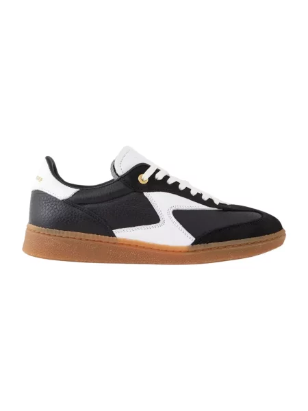 Sneakersy Filling Pieces zamszowe z logo białe