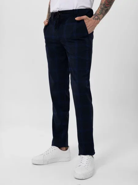 By Diess Collection Hlače / mornarska modra