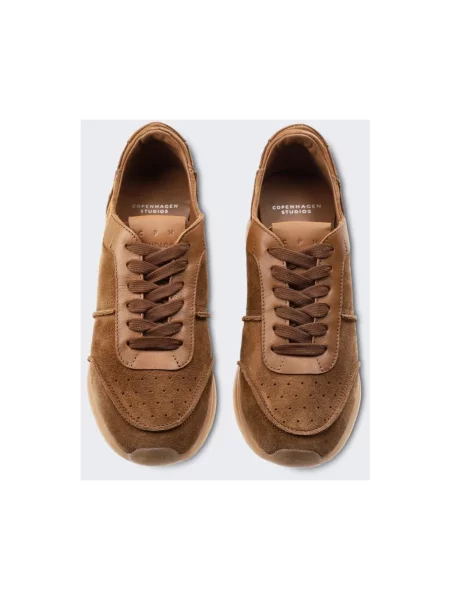 Sneakersy Copenhagen Studios brązowe