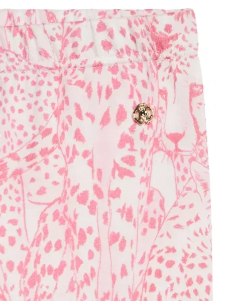 Dětské legíny Roberto Cavalli bílé