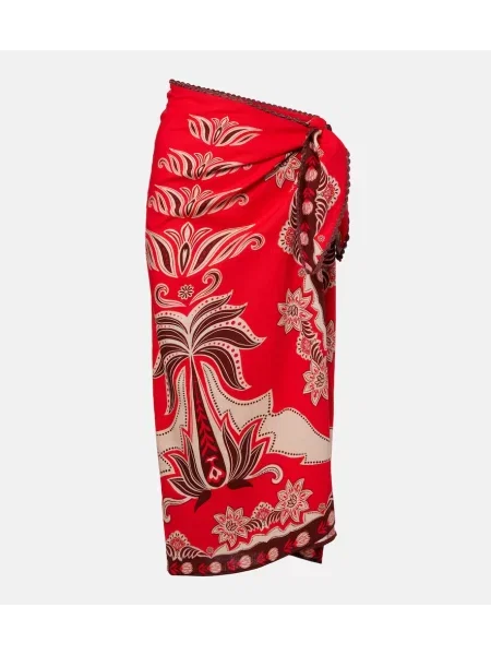 Fustă Farm Rio de in roșu