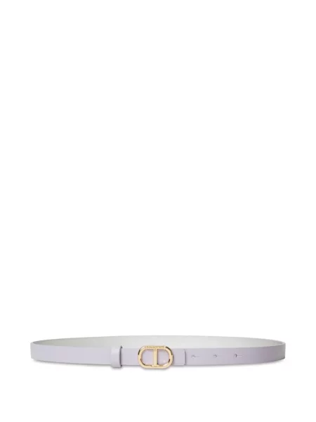 Curea Twinset din piele violet