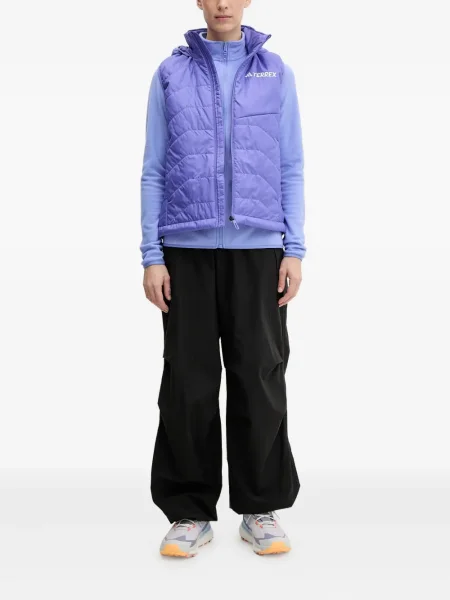 Tenisky Adidas Terrex se síťovinou s potiskem s tropickým vzorem černé