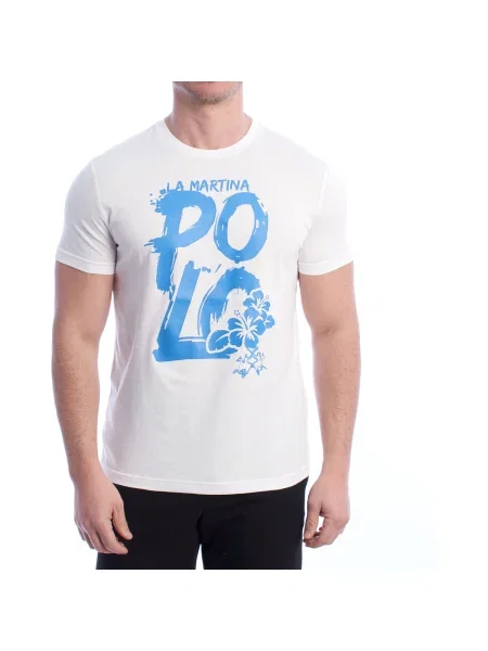 Tricou La Martina alb