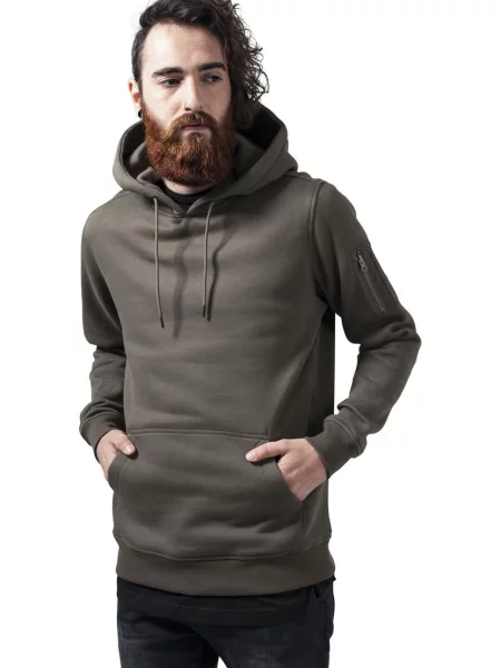 Bomber jakna Urban Classics siva