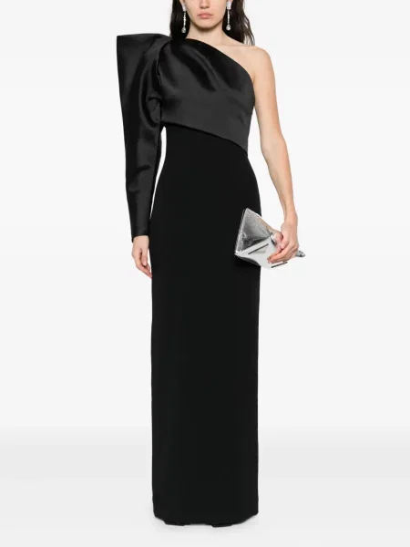 Rochie maxi Solace London de costum negru