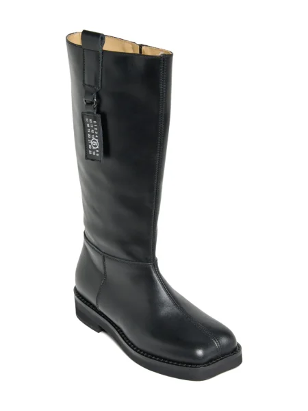 Botki dziecięce Mm6 Maison Margiela czarne