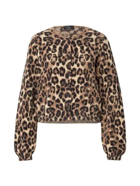 Monari Kardigán svetlobéžová / hnedá čierna