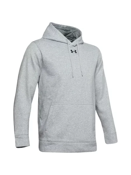 Hanorac cu glugă Under Armour din fleece gri