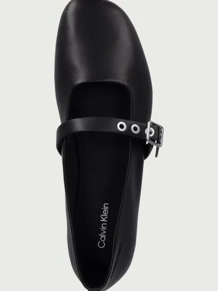 Calvin Klein Bokaszíj balerina fekete
