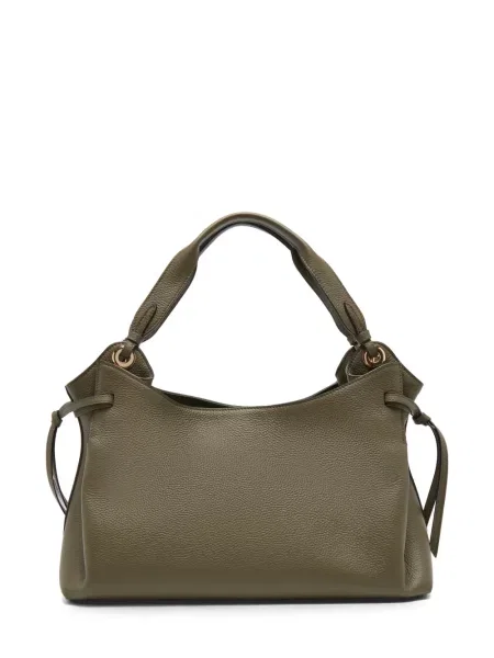 Geantă shopper Lancel din piele verde