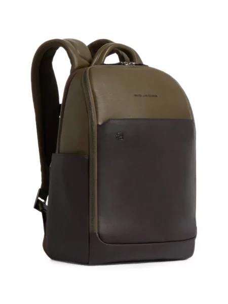 Rucsac Piquadro din piele verde