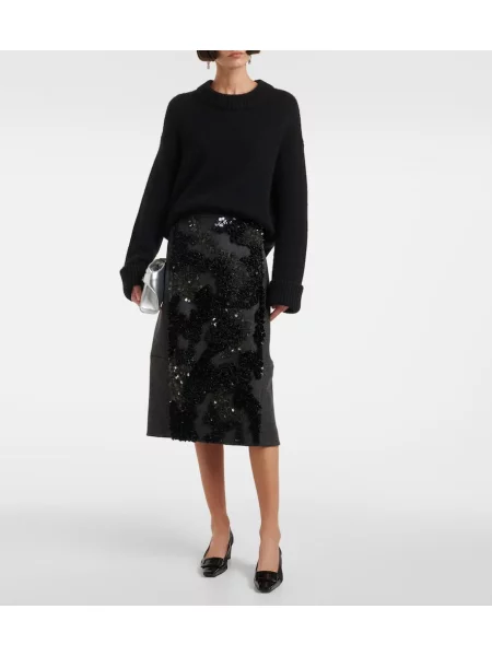 Pantofi cu toc Roger Vivier din piele negru