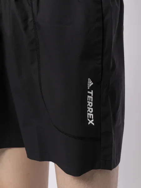 Leggings Adidas cu dungi cu imagine alergare negru