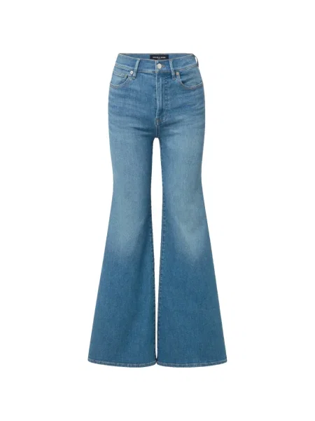 Blugi evazați Veronica Beard albastru