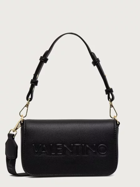 Valentino Bags geantă crossbody pentru femei cu imitație de piele BIANKA RE negru