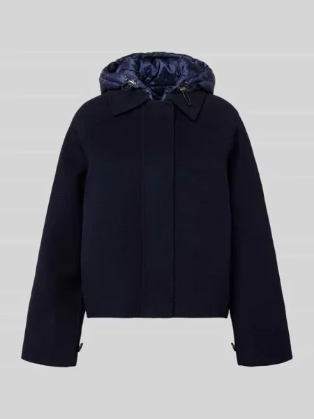 Kurtka o kroju regular fit z wykładanym kołnierzem Blonde No. 8 granatowa