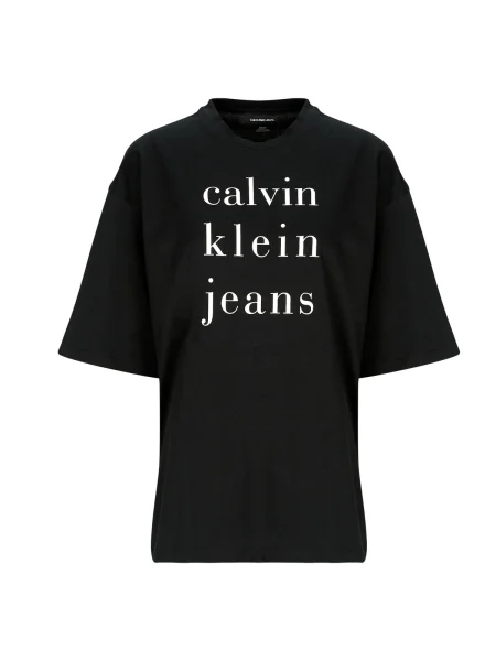 Tricou Calvin Klein Jeans negru
