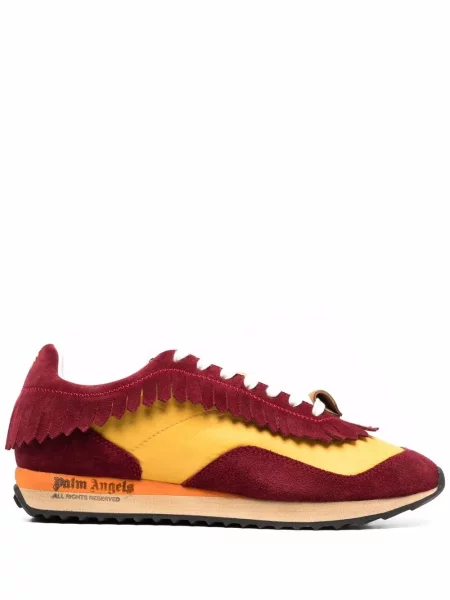 Sneakerși Palm Angels cu franjuri roșu