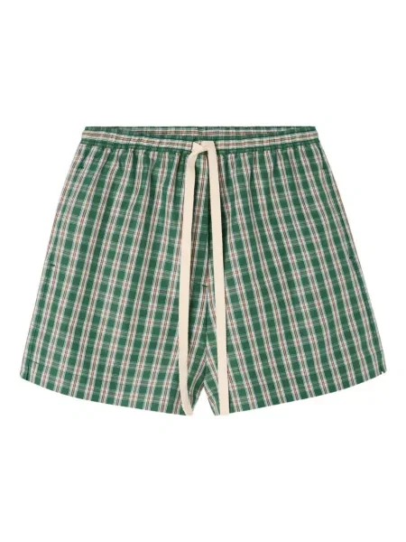 Szorty Lee Mathews w kratkę zielone