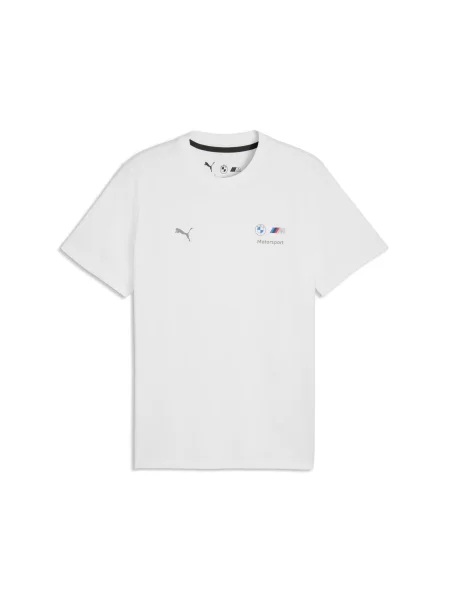 Koszulka BMW M MOTORSPORT Essentials PUMA biała