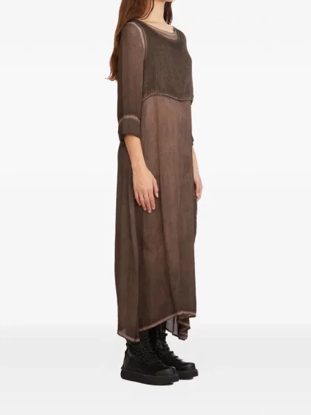 Sukienka maxi Un-namable brązowa