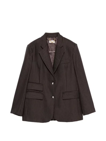 Sacou Elisabetta Franchi cu rever maro