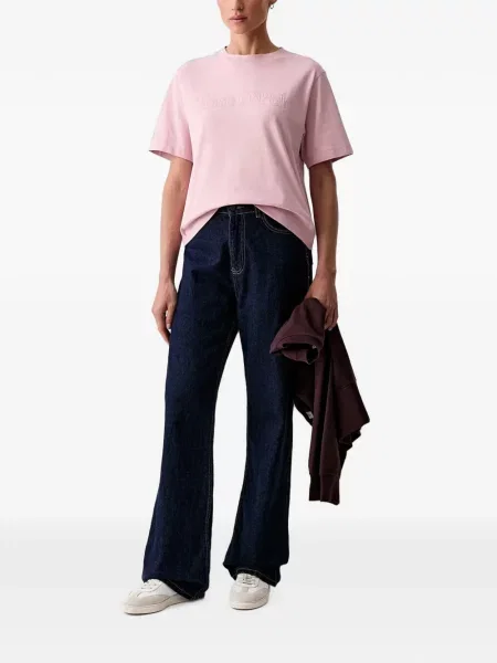 Tricou polo Marc O'polo cu autograf roz