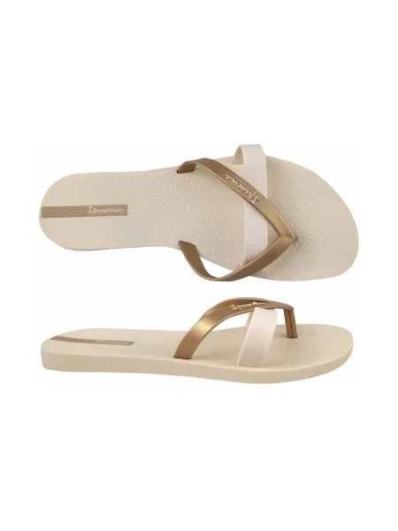 Dámske žabky Ipanema Kirei beige/gold béžová
