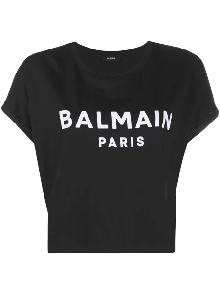 Cropp tricou Balmain negru