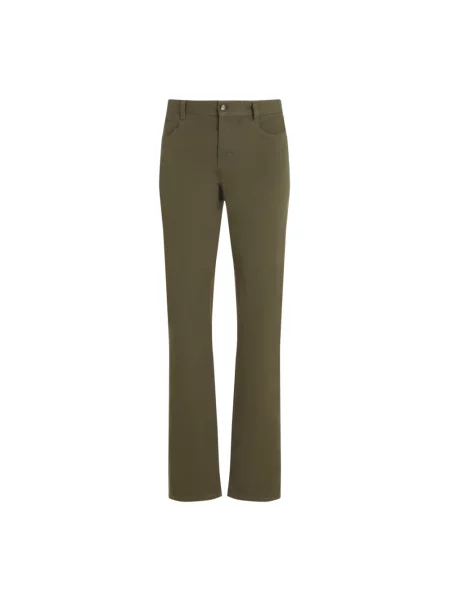 Spodnie Saint Laurent zielone