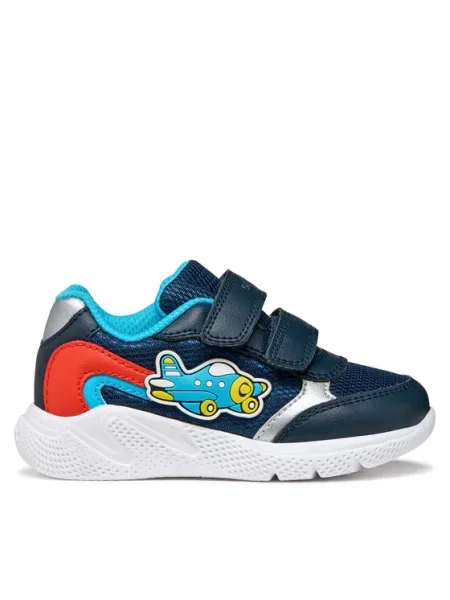 Geox Сникърси B Sprintye Boy M Тъмносин