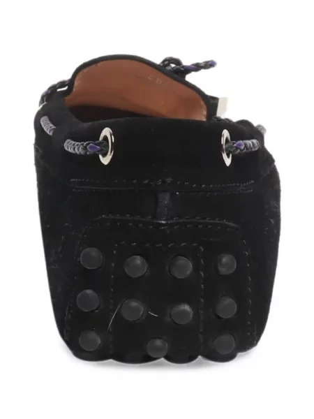 Pantofi loafer Tod's cu autograf negru