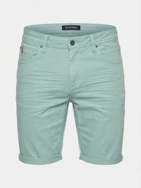 KOROSHI Jeans mentă verde