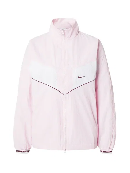 Nike Sportswear Geacă de primăvară-toamnă ciclam / roz alb