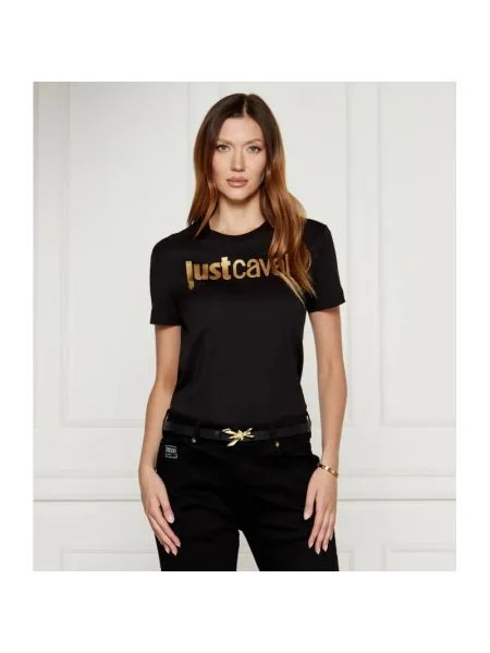 Just Cavalli Tricou negru