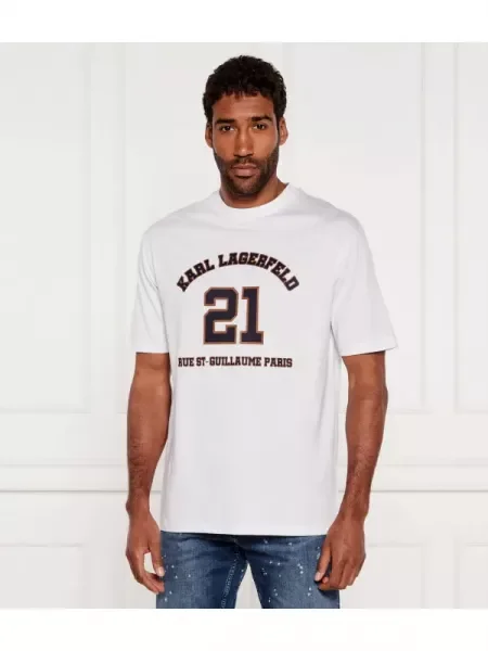 Karl Lagerfeld Tricou alb