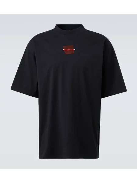 Jersey majica Balenciaga črna