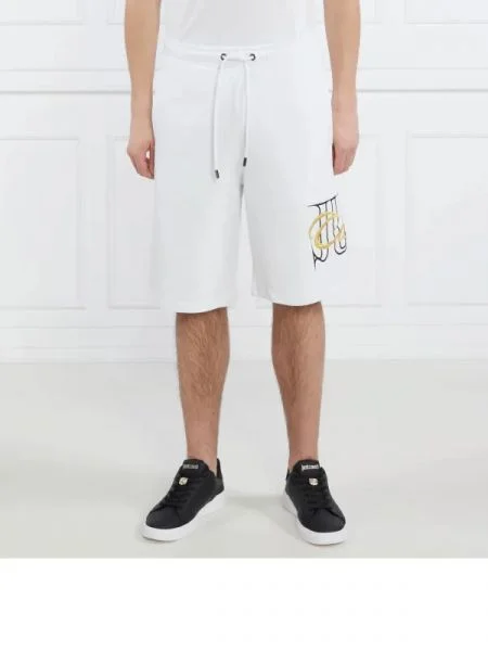 Just Cavalli Pantaloni scurți alb