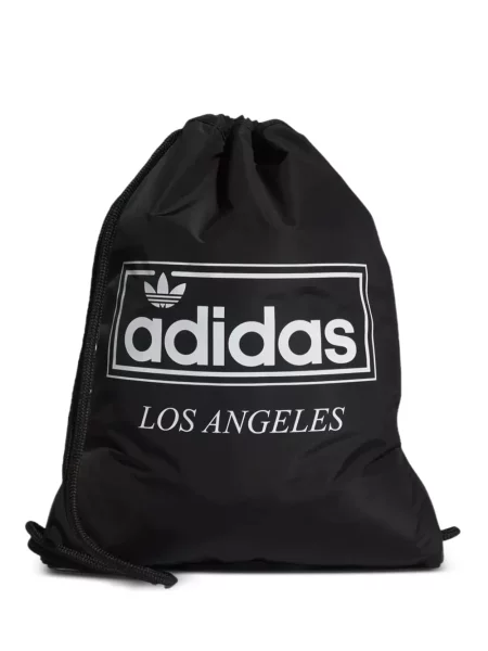 Dzianinowe szorty Adidas niebieskie