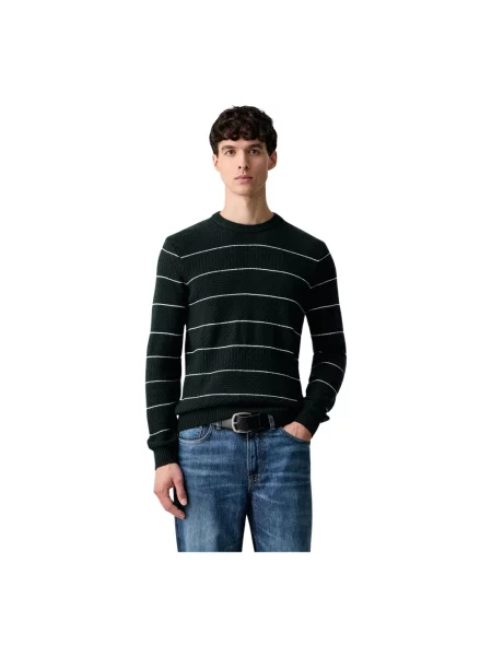 Sweter Guess wełniany zielony