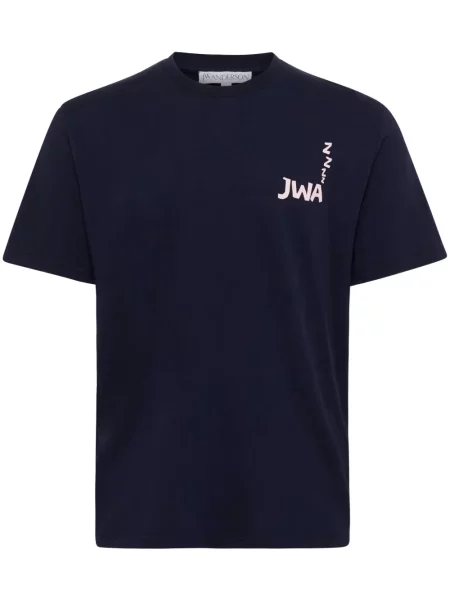 Tricou Jw Anderson cu imagine albastru