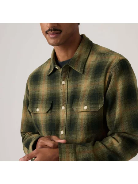 Cămașă Levi's® în carouri verde