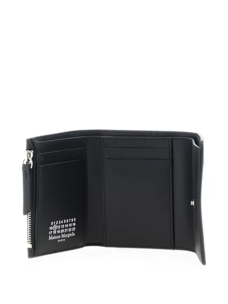 Portofel Maison Margiela din piele negru