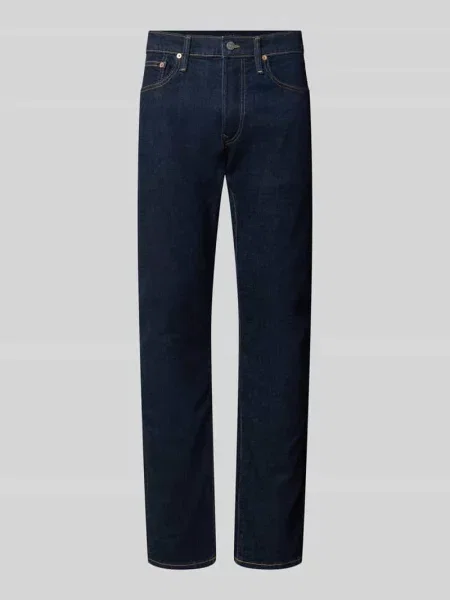 Jeansy o kroju slim fit z Mieszanka bawełny Model SULLIVAN' Polo Ralph Lauren niebieskie